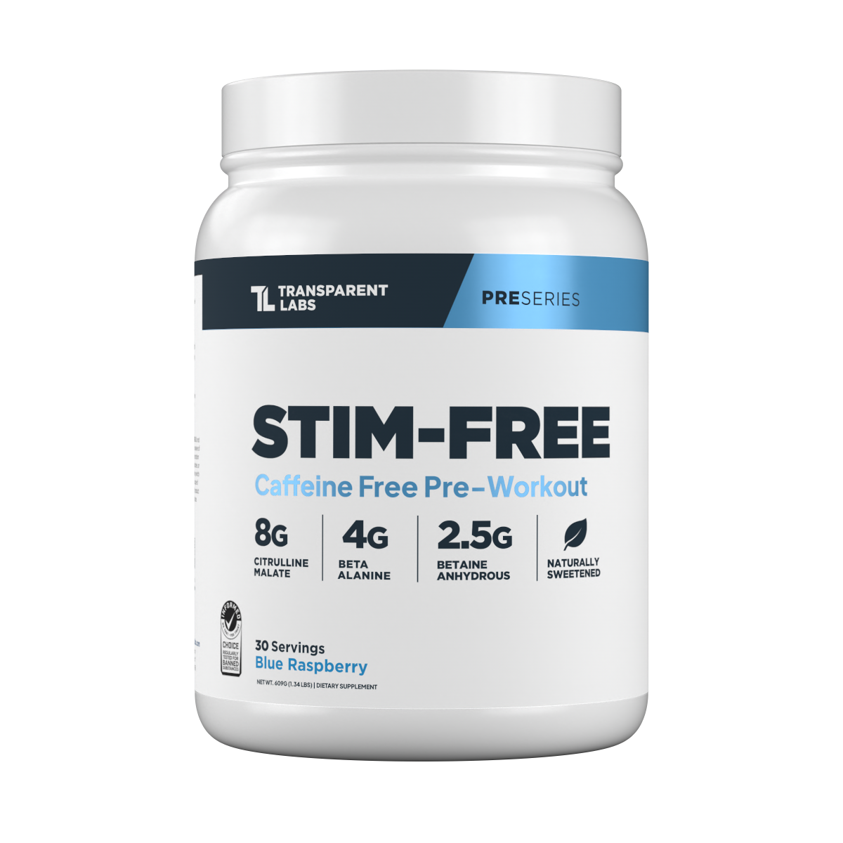 Stim-Free Blue Raspberry