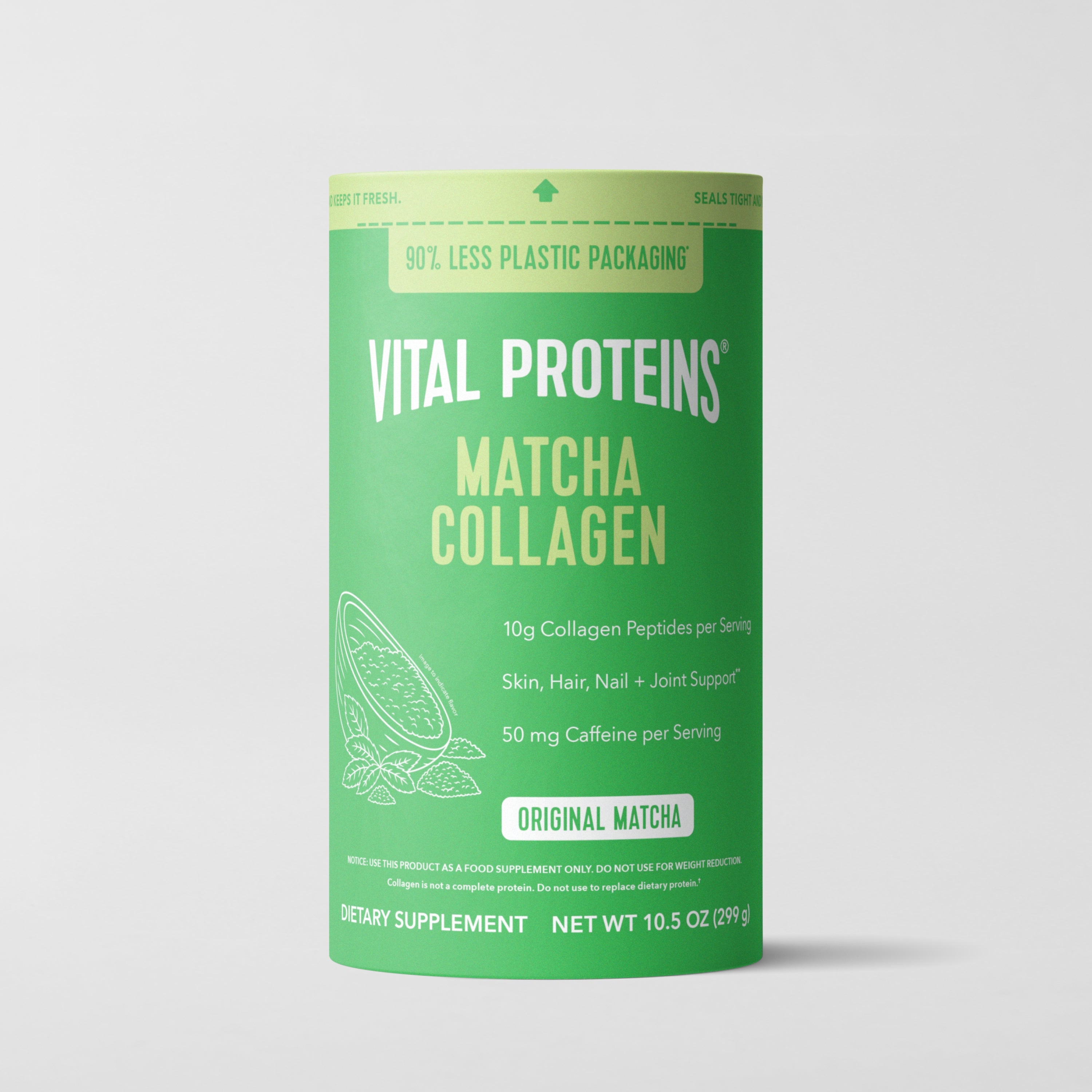 Matcha Collagen Latte Supplement