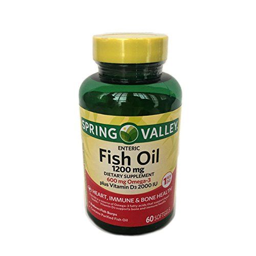 All Natural Enteric Fish Oil With D3 2000 IU