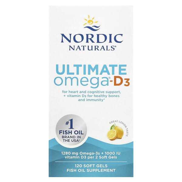 Ultimate Omega-D3 Lemon