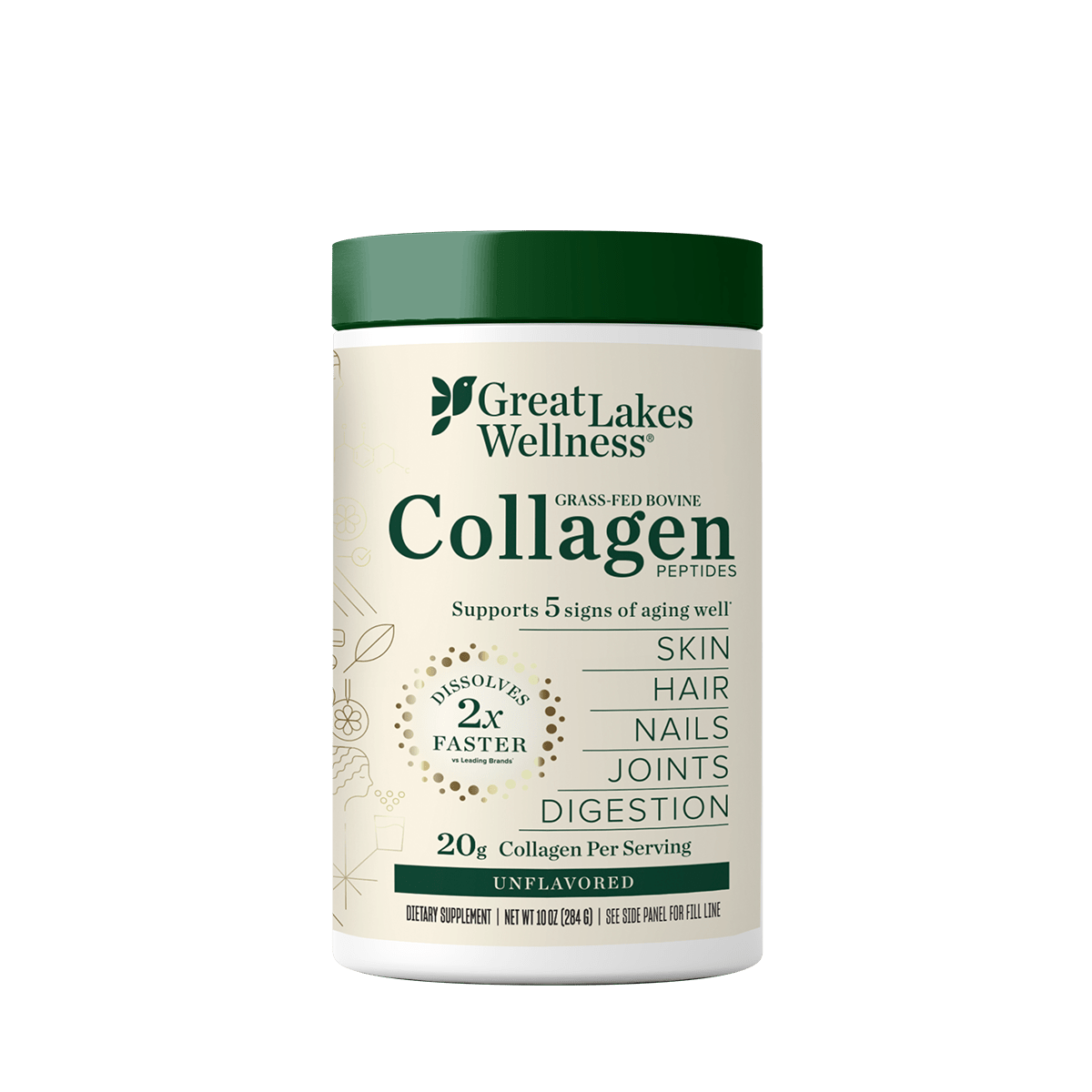 Quick Dissolve Collagen Peptides Unflavored