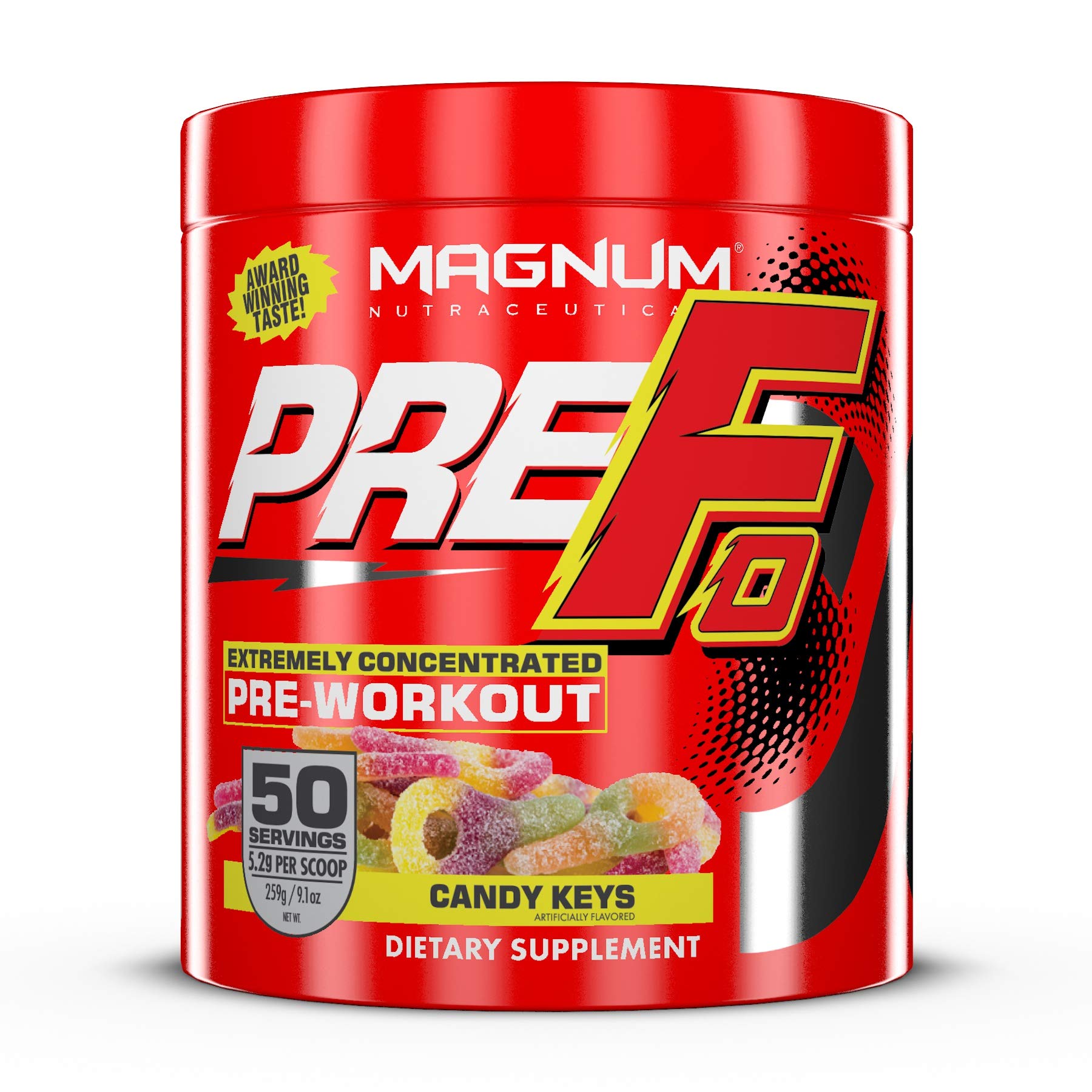 PreFo Extremely Concentrated Pre-Workout Candy Keys